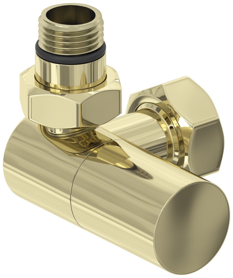 Вентиль 3D левый цилиндр (G 1/2" НР х G 3/4" НГ)