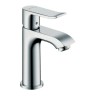 Смеситель для раковины Hansgrohe Metris, без сливного набора 31186000, хром