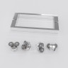 Душевой уголок RGW 120х90х185 см CL-48 CL-14+Z-050-1 Прямоуг., Хром, Прозрачное, 5 мм Easy Clean (32094892-011)