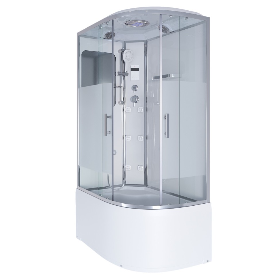 Душевая кабина Niagara Ultra NG-310-01L (120х80х220) высокий поддон(48см),стекло матовое,4 места
