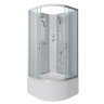 Душевая кабина Niagara Classic NG-2307-14BK (80х80х200) высокий поддон(40см),стекло матовое,4 места
