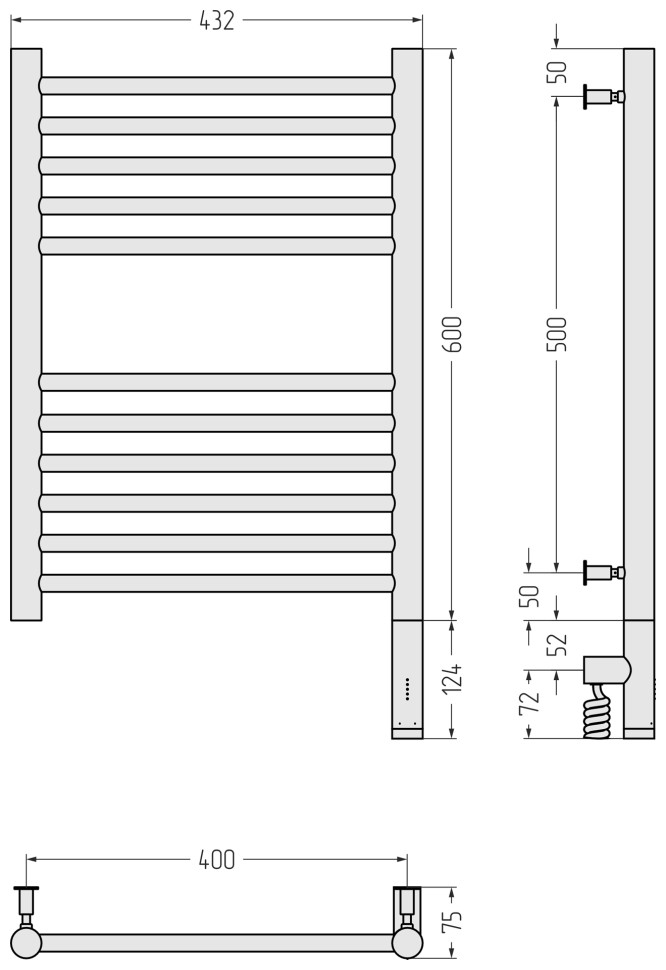 Богема 3.0 прямая 600х400 МЭМ правый