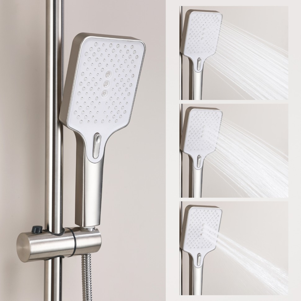 Душевая система Splenka для ванны и душа S224.24.05 Сатин