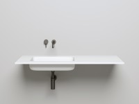 Раковина встраиваемая MAREA 09  в цвете по RAL 545х380х126 S-Stone Матовое