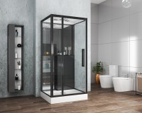 Душевая кабина Grossman Style GR261 (90x90x215) дверь распашная,5 мест