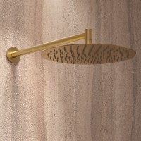 Душевой комплект Аура (Aura) VSFW-6AU1BG встраиваемый, 2 режима, 30см S304 верх душ, браш.золото