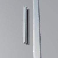 Душевая дверь Софт 2 (Soft 2) VDS-3SO2110CLG, 1100, брашированное золото, стекло прозрачное