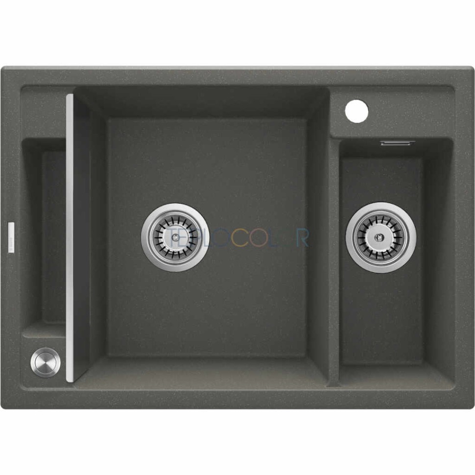 Гранитная мойка - магнитная, 1.5-чаши