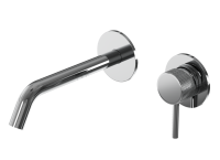 Смеситель для раковины MILLEAU Tissage ML0322KLB-CR с монтажным блоком (встройка), Хром