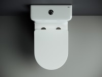 Бачок для унитаза MIA Rimless, двойной смыв 3/6 арматура Ceramicanova