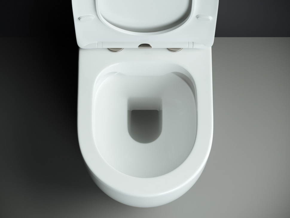 Бачок для унитаза MIA Rimless, двойной смыв 3/6 арматура Ceramicanova