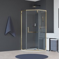Душевой уголок RGW HO-084Gb (Прозрачное, 900x900)