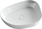Умывальник чаша накладная ассиметричной формы Element 550x400x140мм