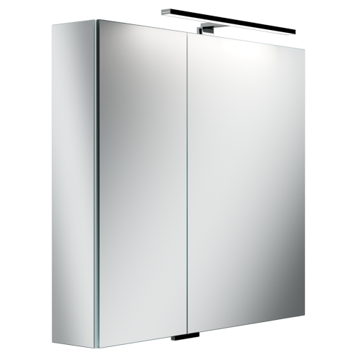 Зеркальный шкаф для ванной комнаты SANCOS Hilton 800x148х740 мм, с LED подсветкой,арт. Z800