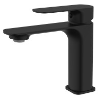 AQM6310MB Monza Смеситель для раковины однорычажный, Черный матовый