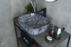 Раковина Gid K397G124 54401 накладная под камень глянцевая 50x40x14