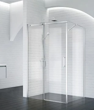 Боковая панель BelBagno ACQUA-100-FIX-C-Cr