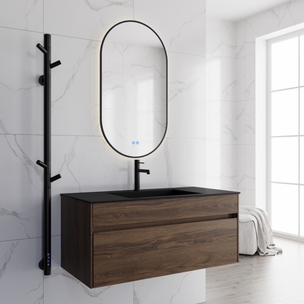 База под раковину Vincea  Chiara 1000 подвесная, 1 выкатной ящик soft-close, C.Oak