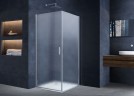 Душевой уголок Alpha VSR-3ALP9095MT, 950*900, хром, стекло текстурное