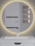 Зеркало для ванной с подсветкой Uperwood Modul 80*80, бесконтактный сенсор, антизапотевание, круглое, теплая подсветка