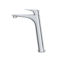 Смеситель для накладной раковины без донного клапана BelBagno MARINO-LMC-CRM-W0