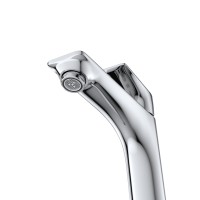 Смеситель для накладной раковины без донного клапана BelBagno MARINO-LMC-CRM-W0