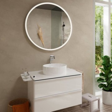 Смеситель Hansgrohe Tecturis S для раковины, 1 отверстие, с донным клапаном, цвет: хром 73370000
