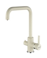 Смеситель для кухни Logas, белый, Lo213021-331, Paulmark