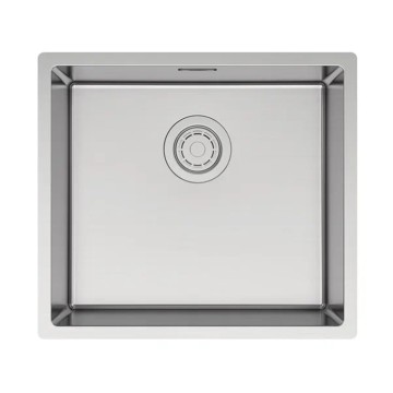 Мойка LASSAN 49 UNI, нерж. сталь, LA49-BS, брашированная нерж. сталь, 490х440мм, Paulmark