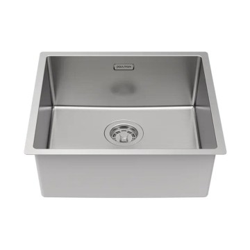 Мойка LASSAN 49 UNI, нерж. сталь, LA49-BS, брашированная нерж. сталь, 490х440мм, Paulmark