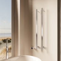 Полотенцесушитель электрический Vincea VTD-2VT1CH, хром, таймер