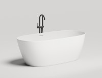 Ванна отдельностоящая SOFIA 170x80 покраска по RAL полностью S-Stone Матовое