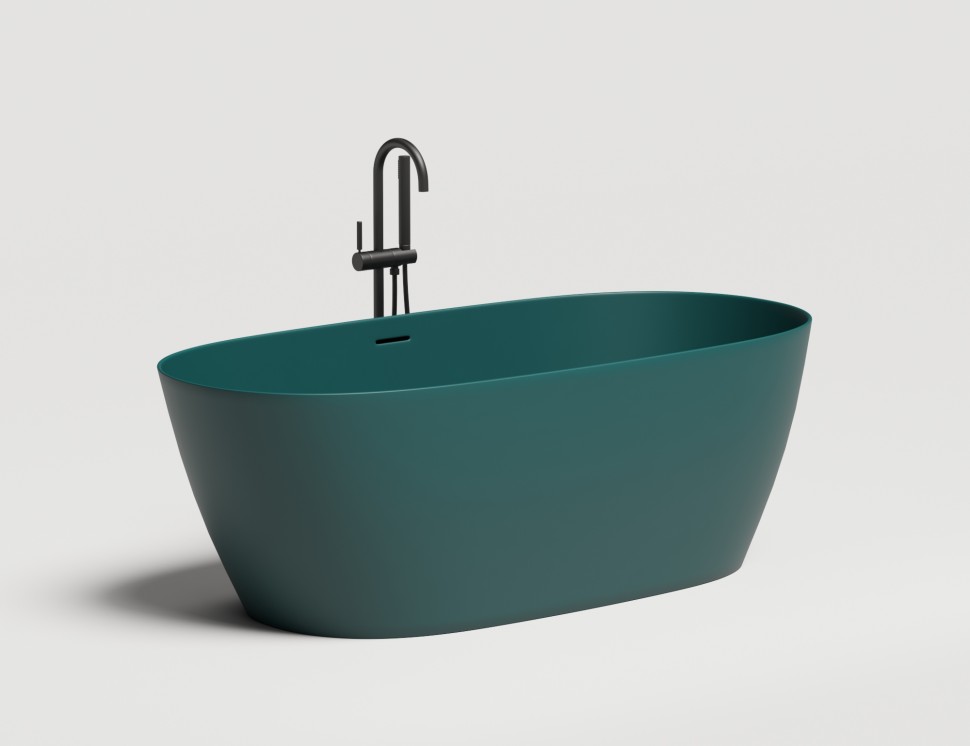 Ванна отдельностоящая SOFIA 170x80 покраска по RAL полностью S-Stone Матовое