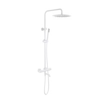 Душевая система с термостатом Timo Saona SX-2380/16 белый матовый