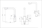 Смеситель EMAR EC-3003 3003NS