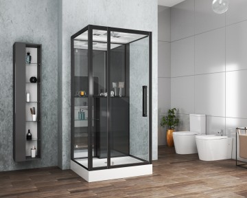 Душевая кабина Grossman Style GR266 (90x100x215) дверь распашная,5 мест