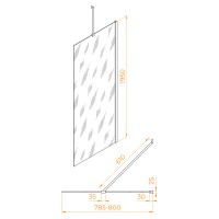 Боковая панель RGW Z-14 (Прозрачное, 800)