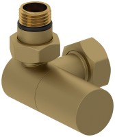 Вентиль 3D левый цилиндр (G 1/2&quot; НР х G 3/4&quot; НГ)