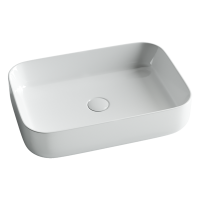 Умывальник чаша накладная прямоугольная Element 600x420x140мм