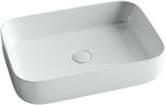 Умывальник чаша накладная прямоугольная Element 600x420x140мм