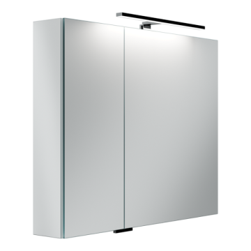 Зеркальный шкаф для ванной комнаты SANCOS Hilton 900x148х740 мм, с LED подсветкой, арт .Z900