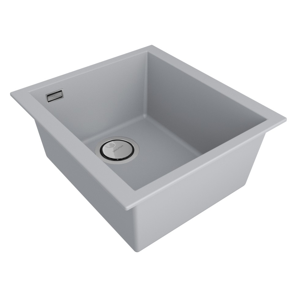 Мойка NEO CLASSIC 41, ACRYSTONE, PM964144-UGR, URBAN GREY, 410х435 мм, Paulmark