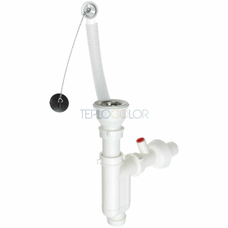 Сифон для гранитной мойки, 1-функция - слив 2"