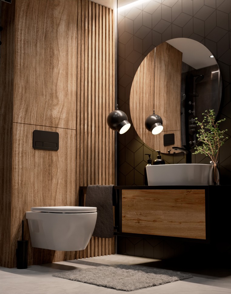 AQM2011 Унитаз подвесной сиденье SoftClose, технология смыва Rimless, скрытый крепеж.