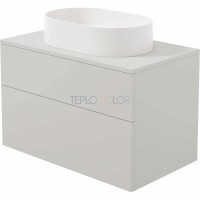 шкафчик для раковины, с гранитной раковиной - 55x35 cm