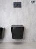Унитаз подвесной Gid Tr2144BL 62224Y черная глянцевая 52x36x33.5