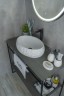 Раковина Gid 9030wf 51187 накладная белая 48x34x15