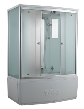 Timo Comfort Т-8840 Fabric Glass душевая кабина 140*88*220+турецкая баня хамам