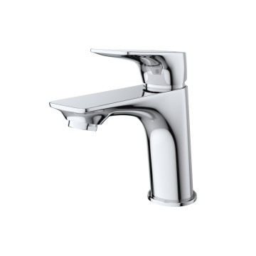 Смеситель для раковины без донного клапана BelBagno MARINO-LVM-CRM-W0