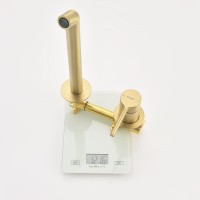 Смеситель Raglo встраиваемый для умывальника R20.11.03 Золотой сатин